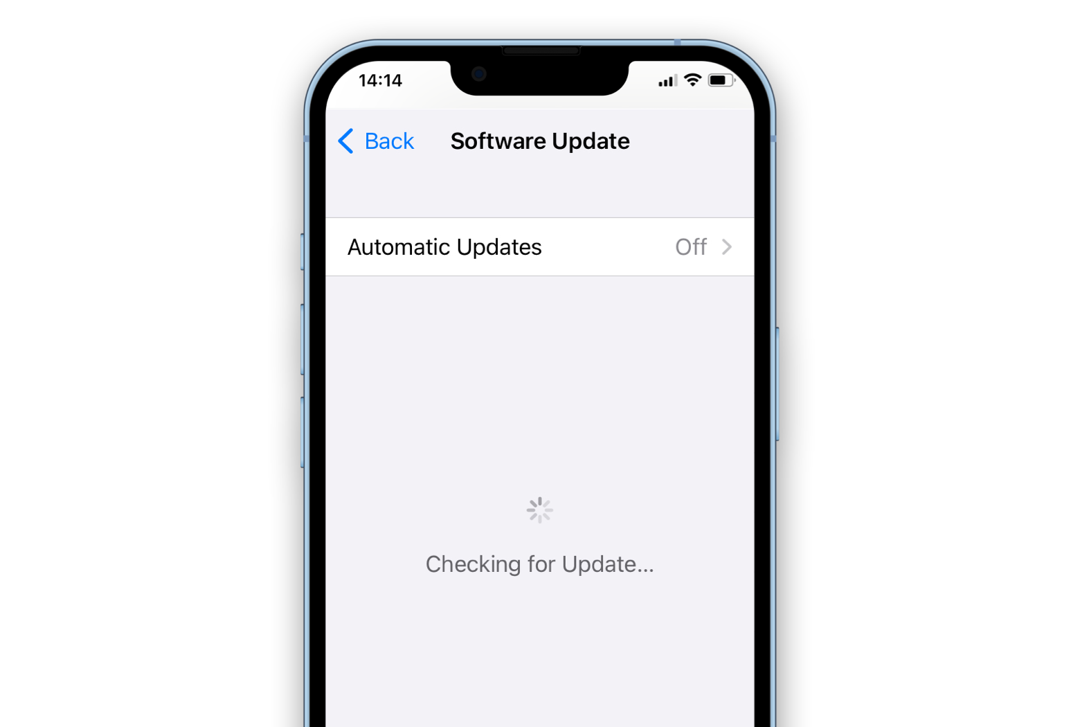 software update ios