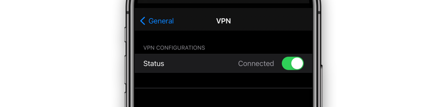 vpn status