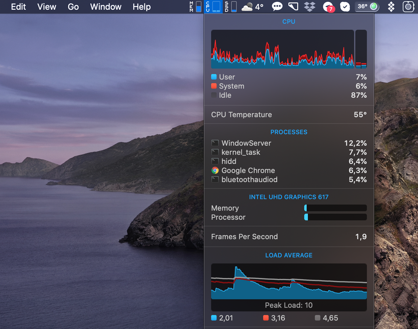 system monitor