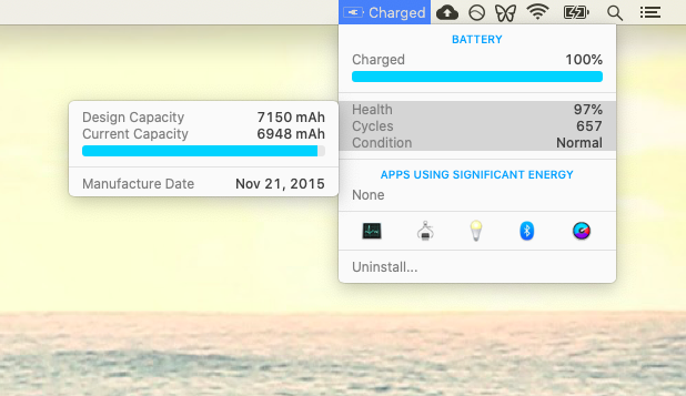 iStat Menus battery extend app Mac