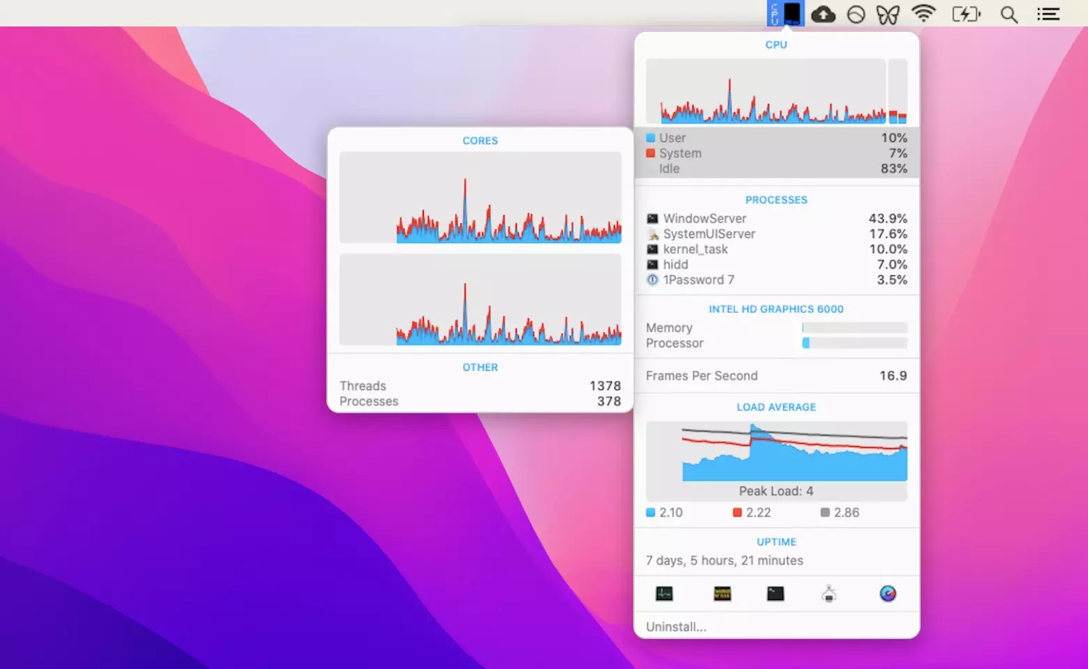 istat for mac