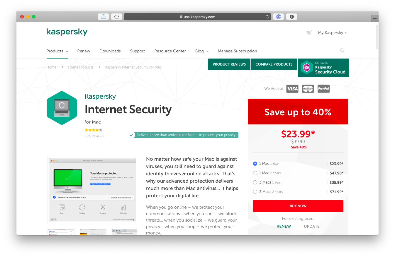 free internet security software download for mac