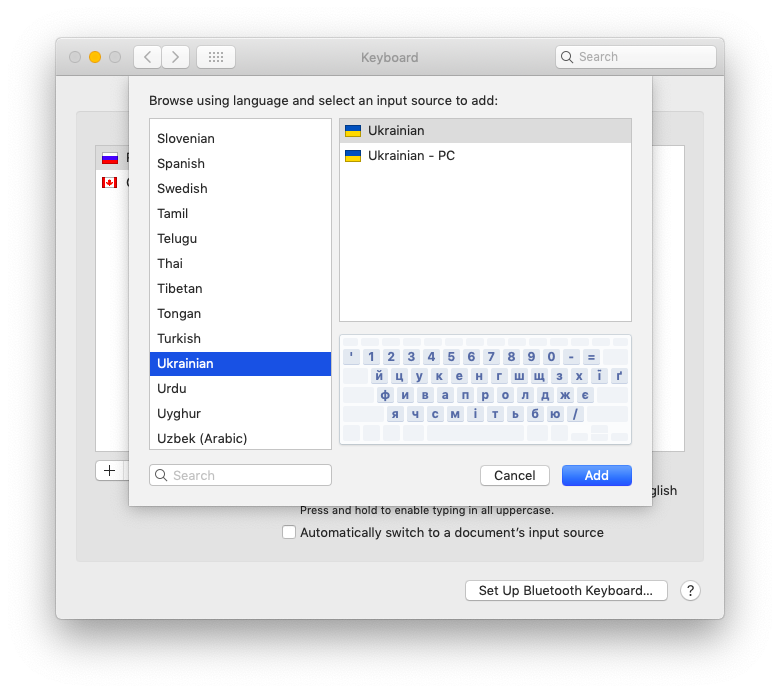 mac keyboard symbols