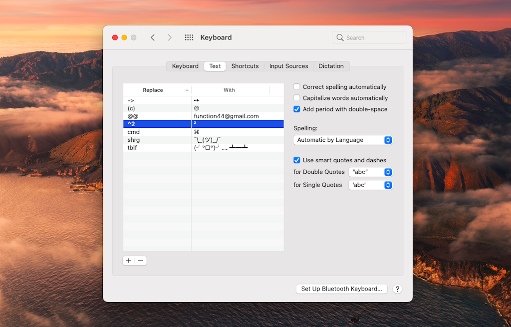 How to type superscript or subscript characters – Setapp