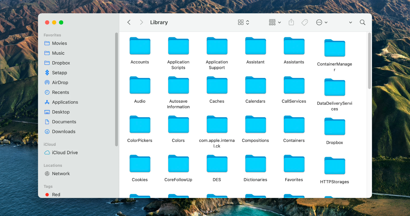 Library folder