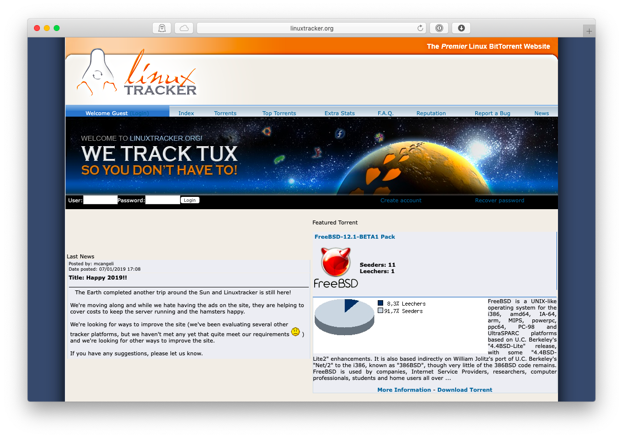 Linux torrent site mac