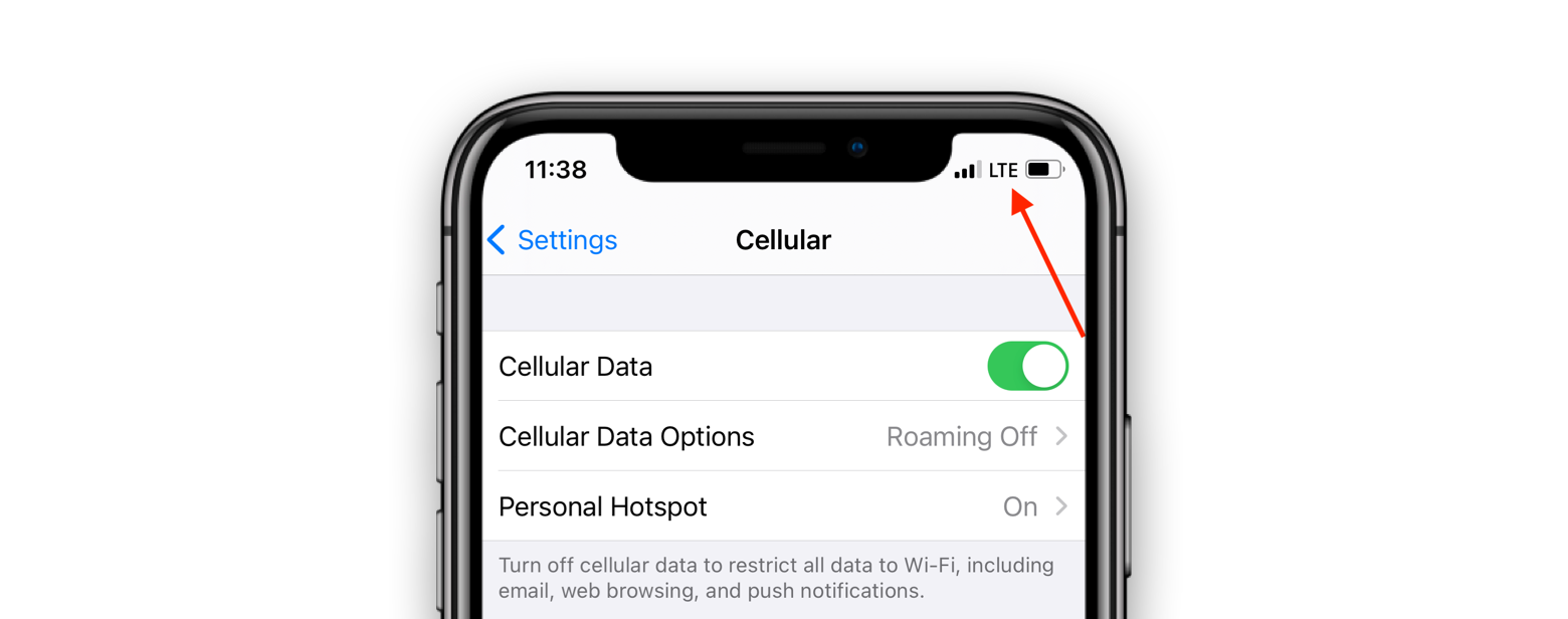 why is my new iphone not connecting to cellular data