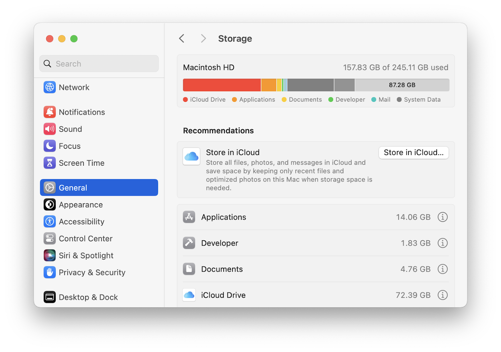 mac storage ssd apps