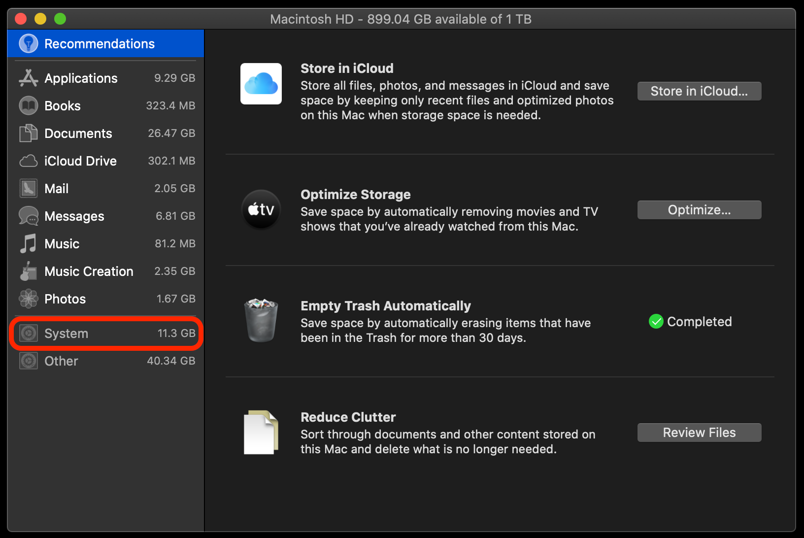 free mac system storage cleaner