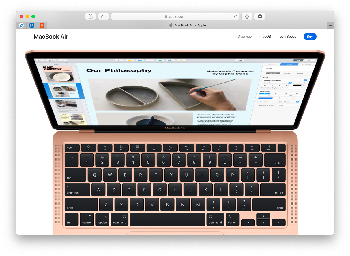 MacBook Air keyboard magic new