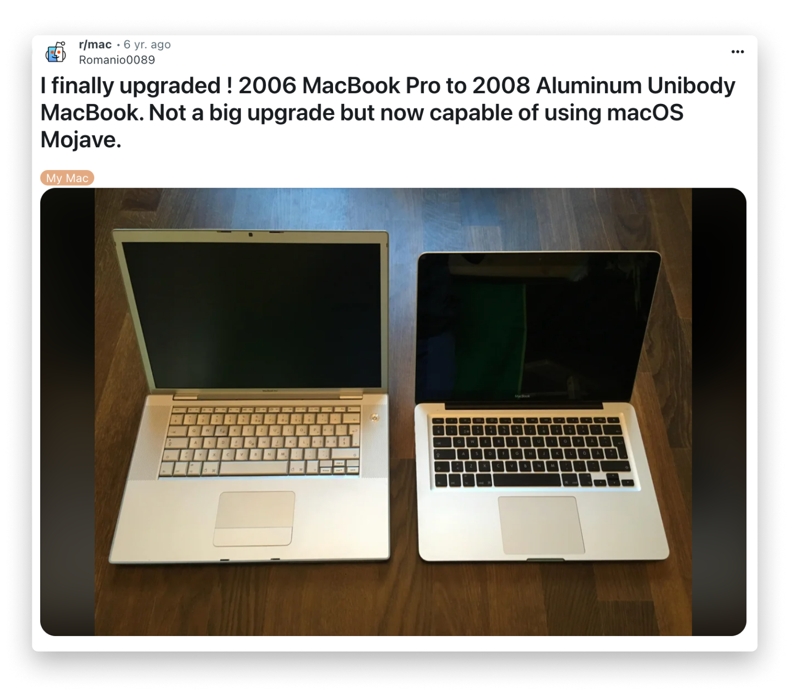 macbook pro 2006