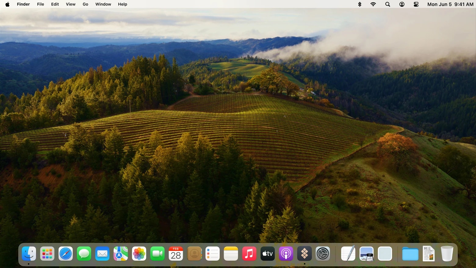 new Sonoma screensaver | apple.com