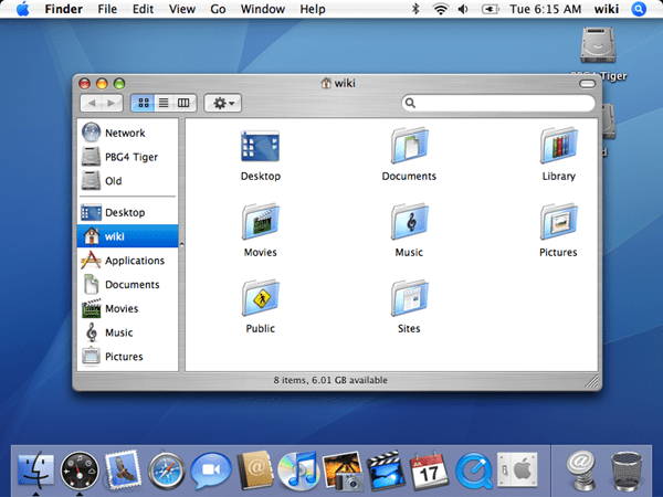 macbook os x versions