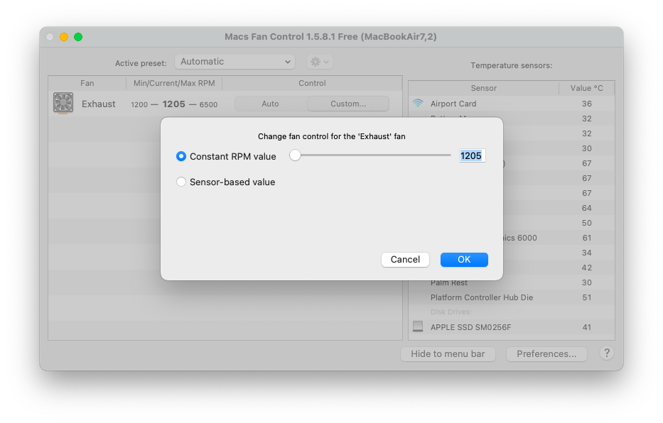 How to Achieve fan control on Mac –