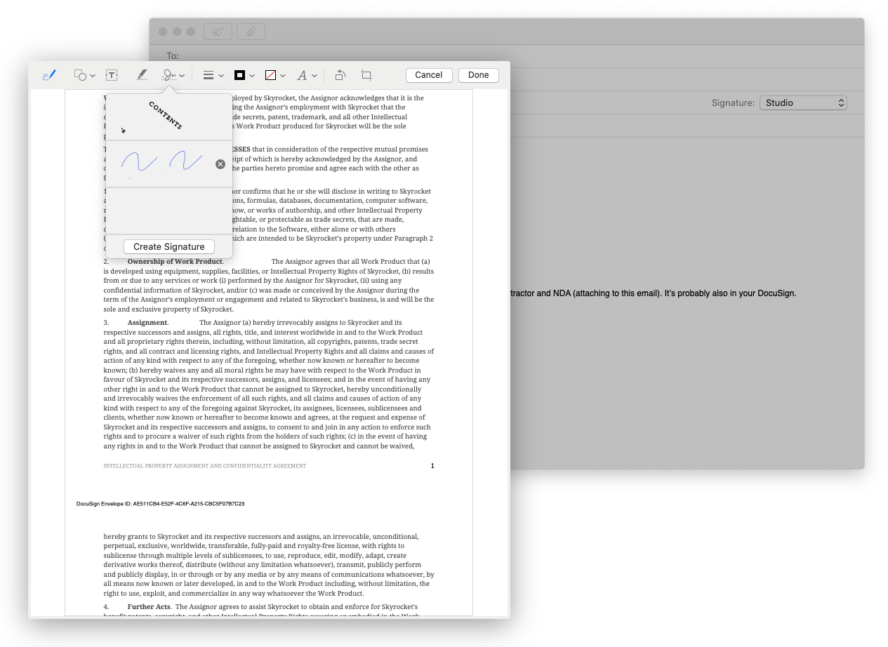 mac pdf signature