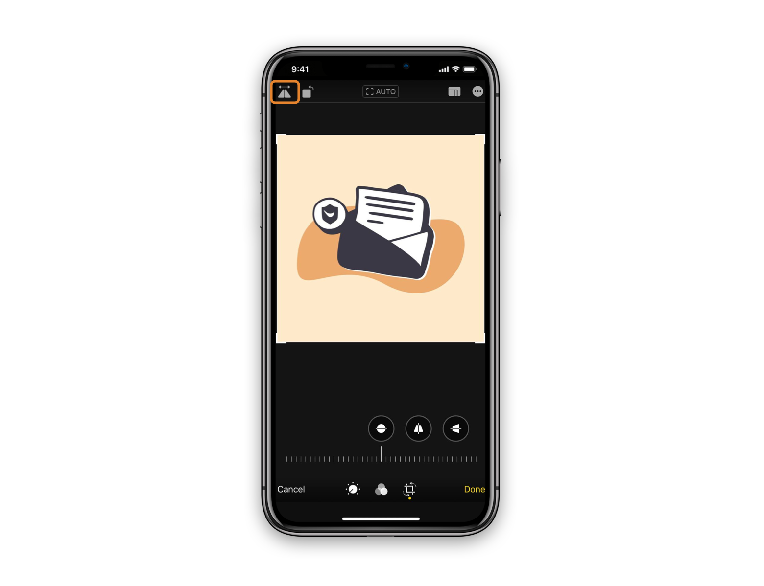 iPhone および iPad で写真や画像を反転またはミラーリングする方法