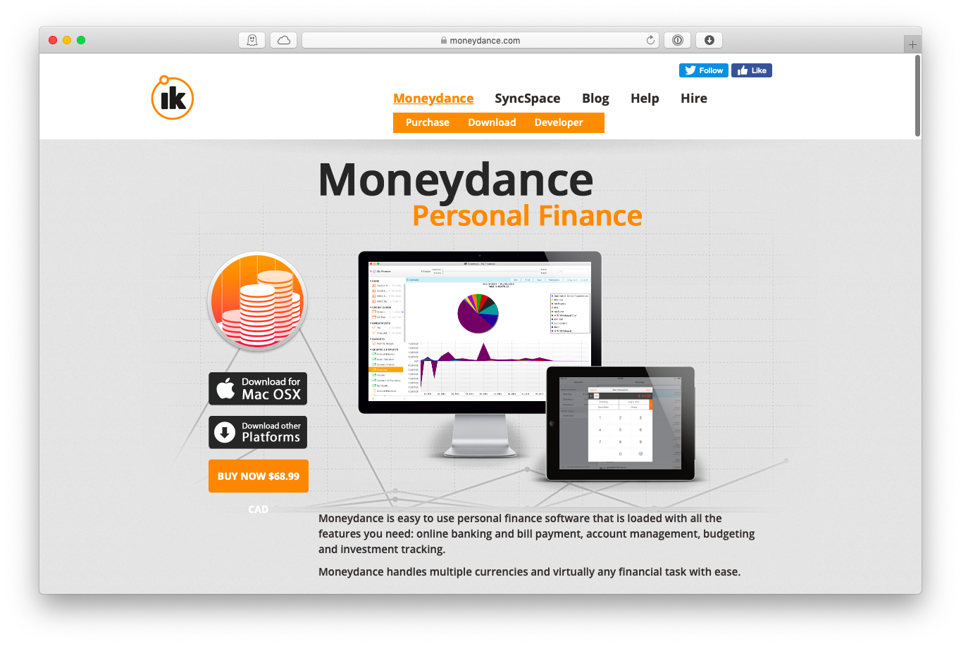Moneydance tax app mac finance