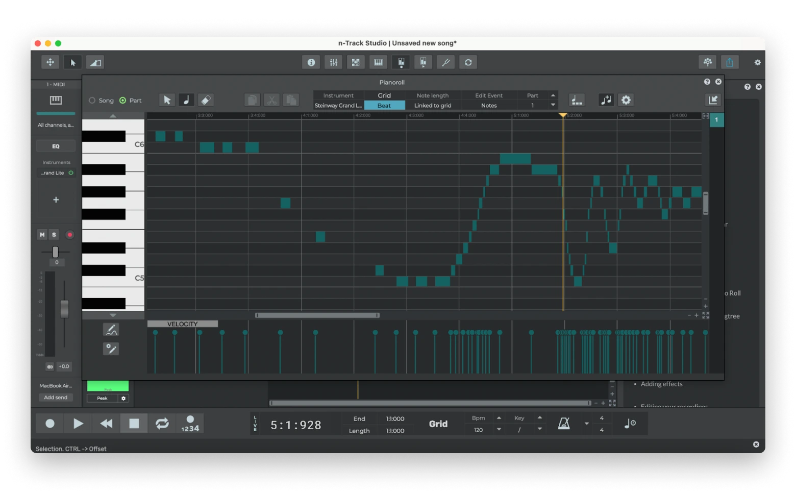 music production with n-Track Studio