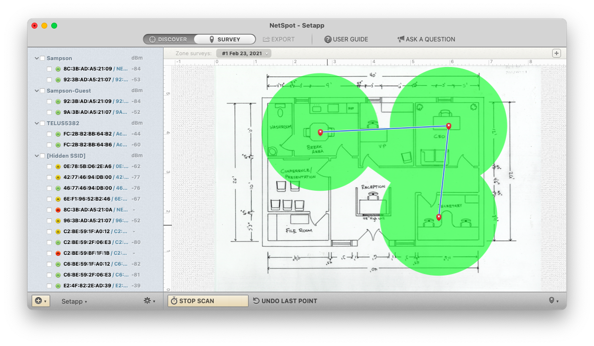 Locating Good Channels and Bad Neighbors with a Wi-Fi Scanner