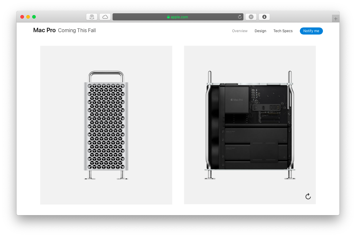 new mac pro specs