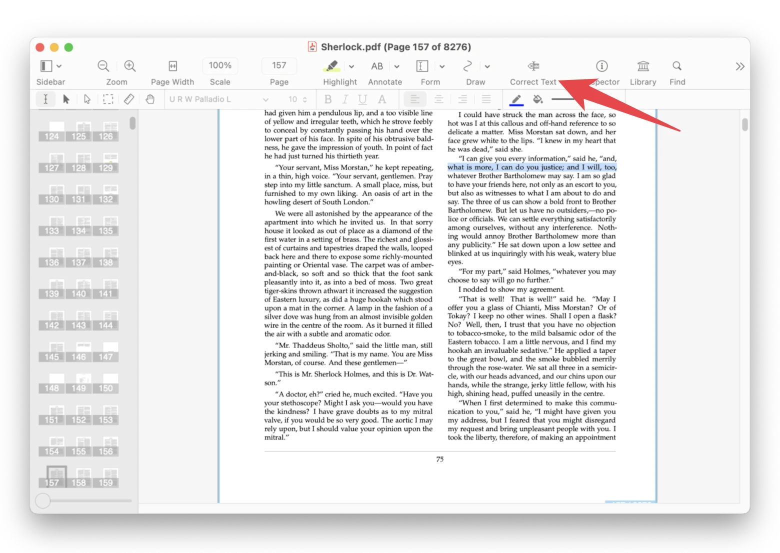 nitro pdf pro editing text