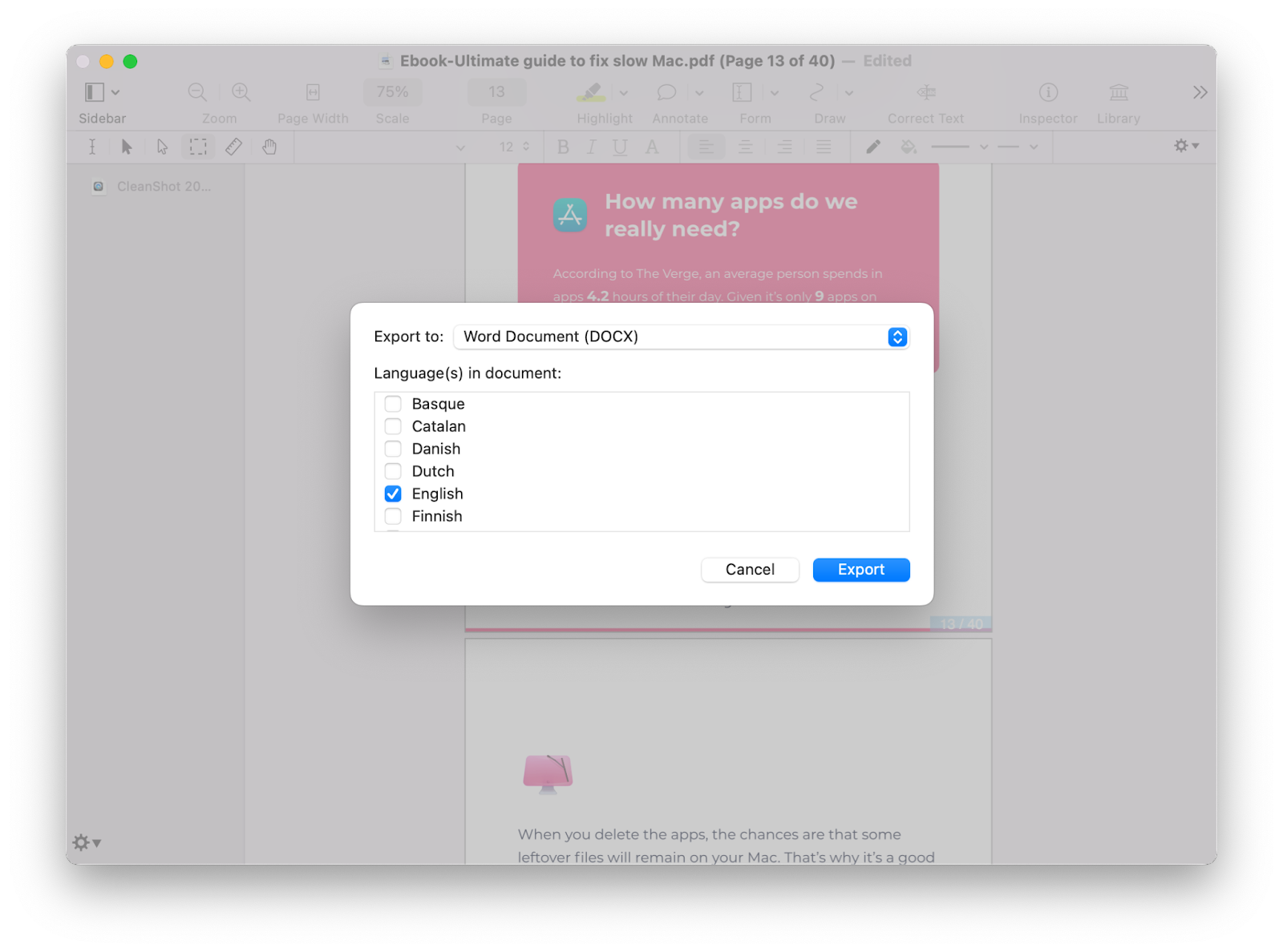 How To Convert Word To Jpg On Mac Setapp