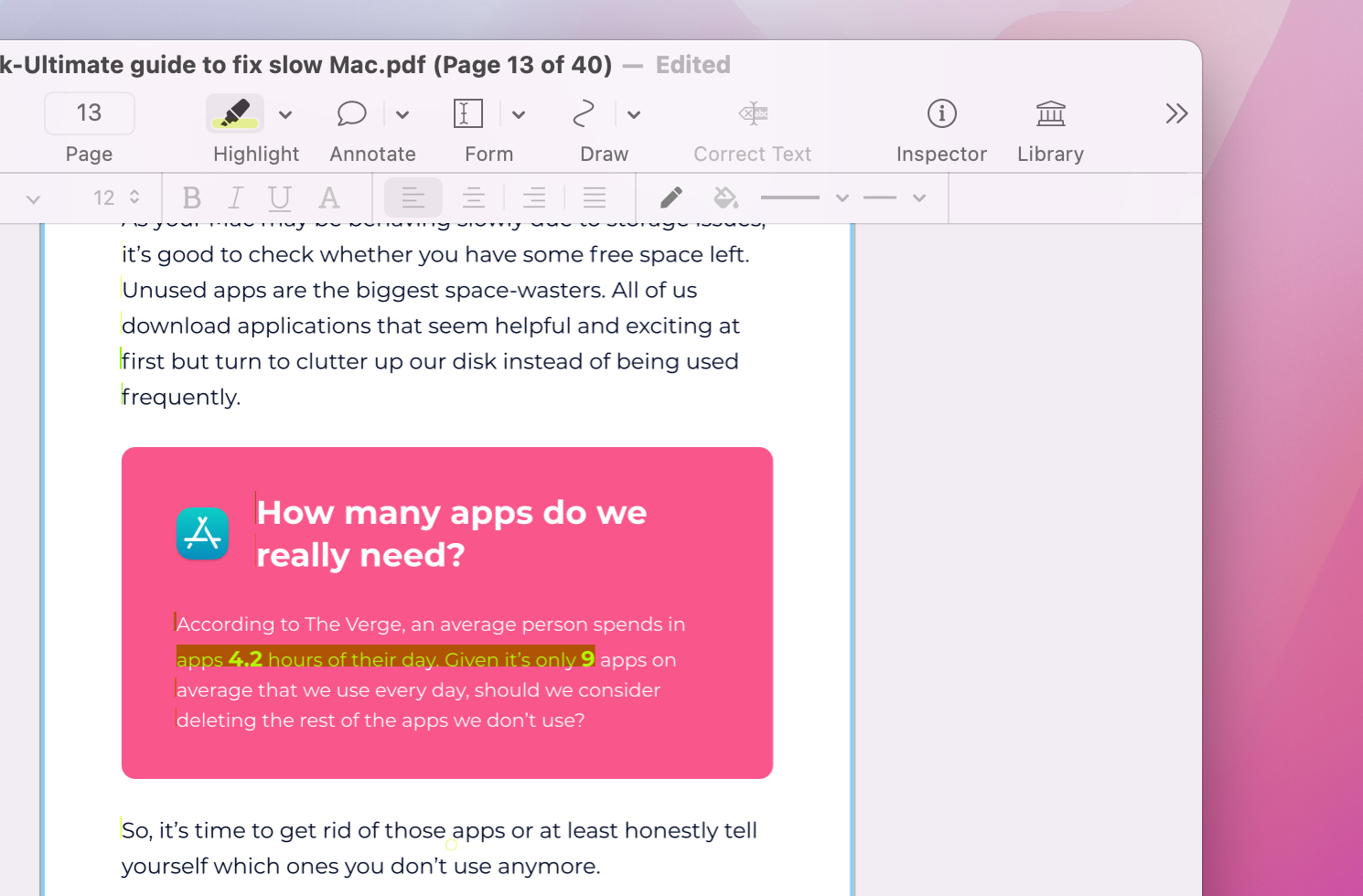 How to Edit a PDF On a Mac