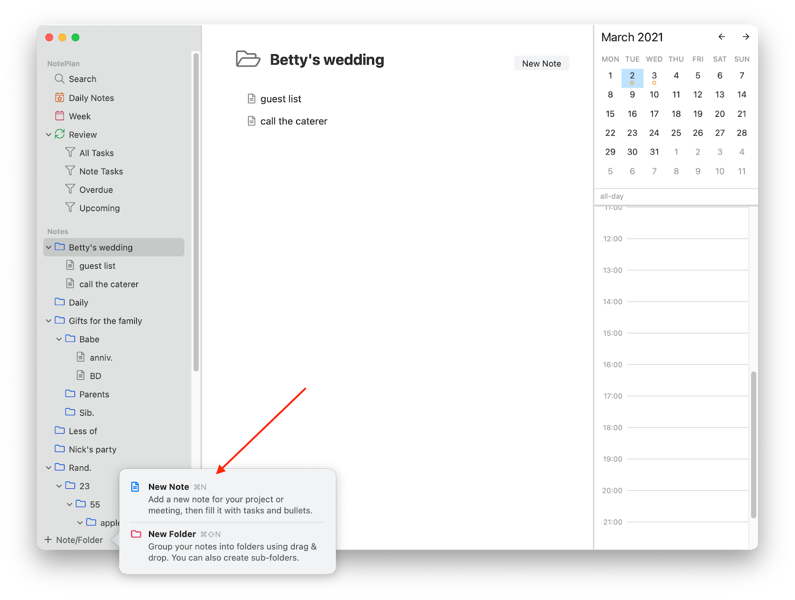 evernote for mac shortcuts notes
