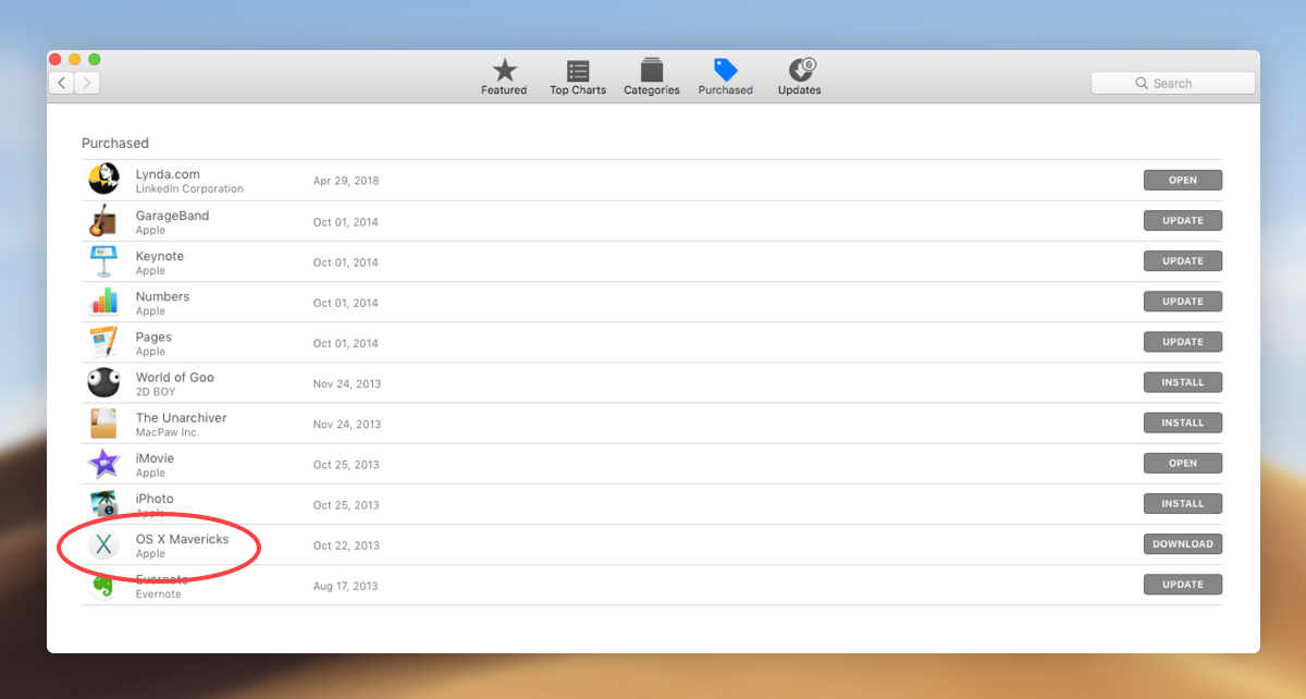 which file do i download for r for mac os x