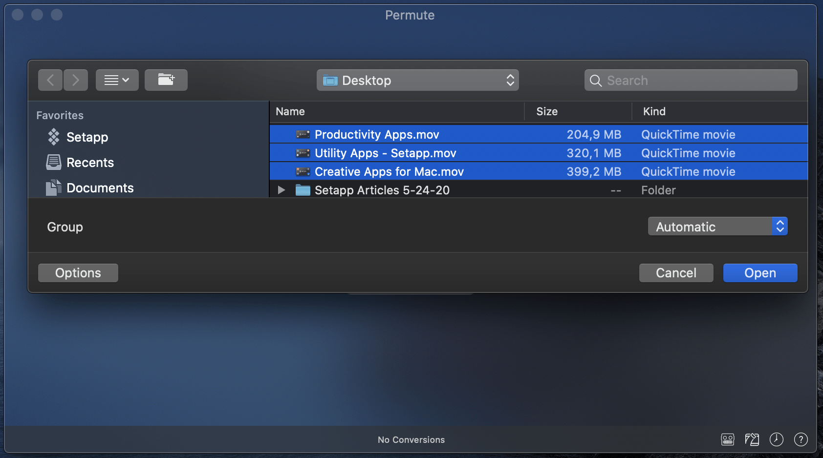 mov to mp4 for mac