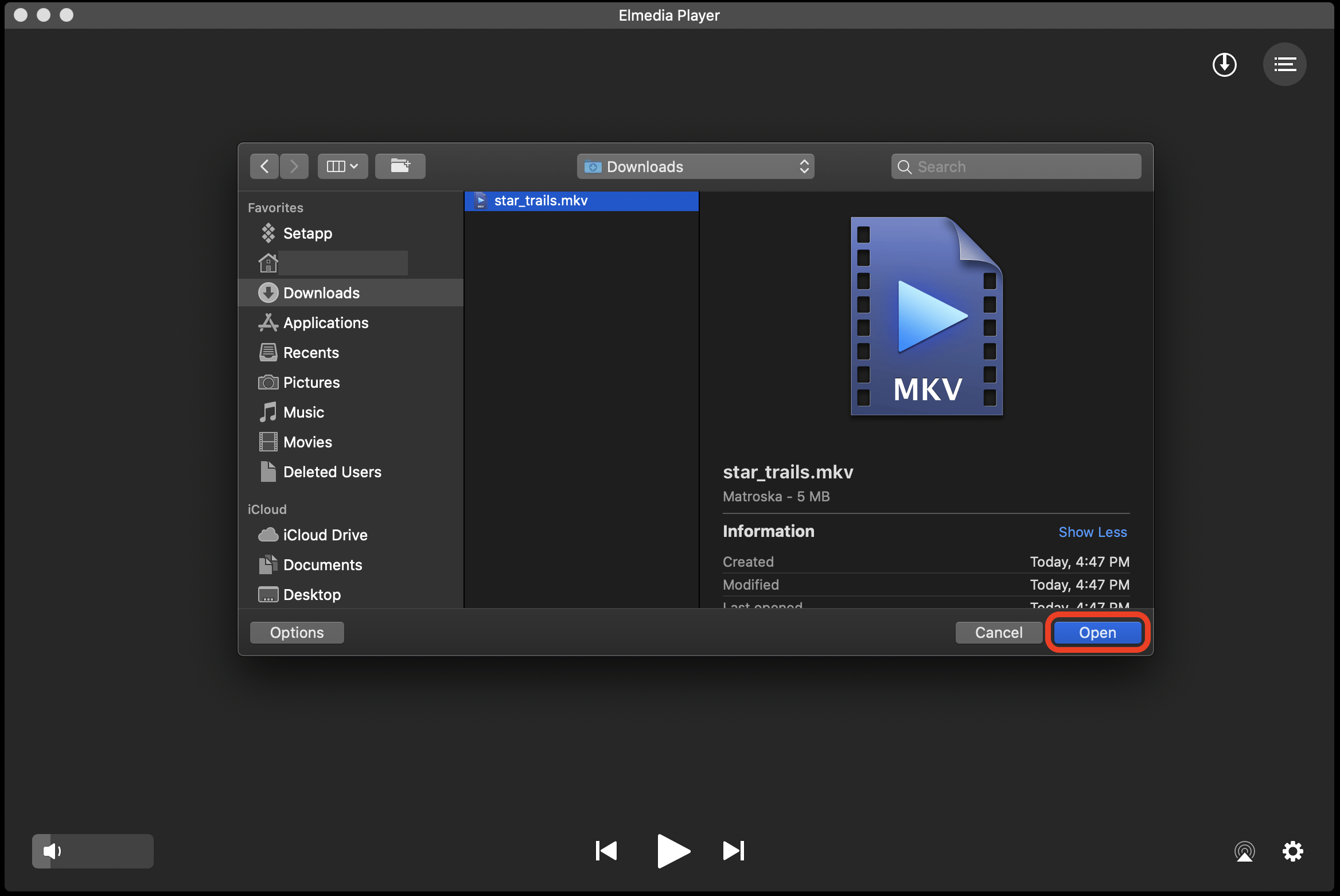 how to open mp4 on mac