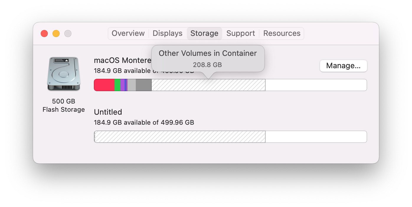 other storage mac