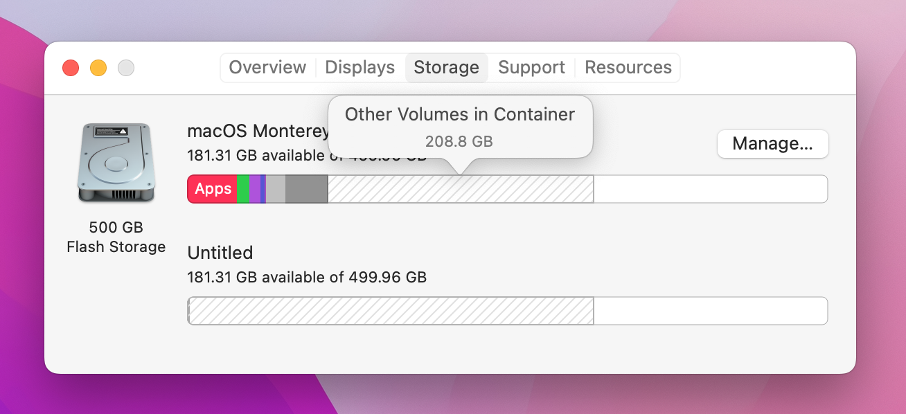 other storage macos