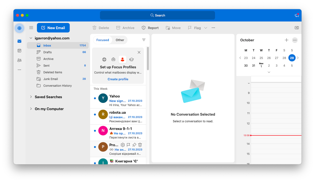 MS Outlook for Mac
