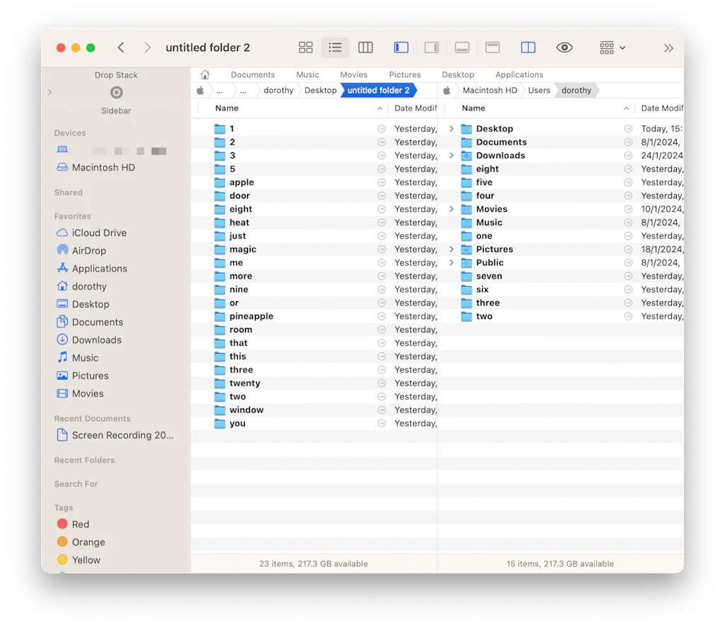 Where is Applications folder on Mac?