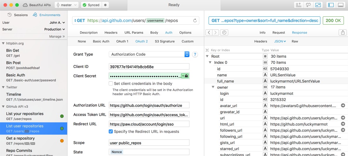 paw api tool