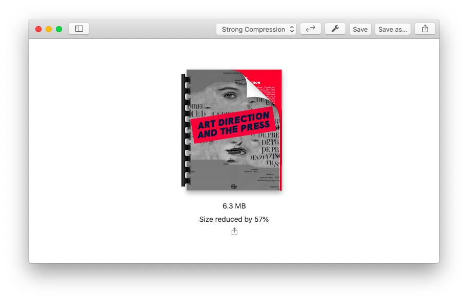 PDF Squeezer size Mac app file