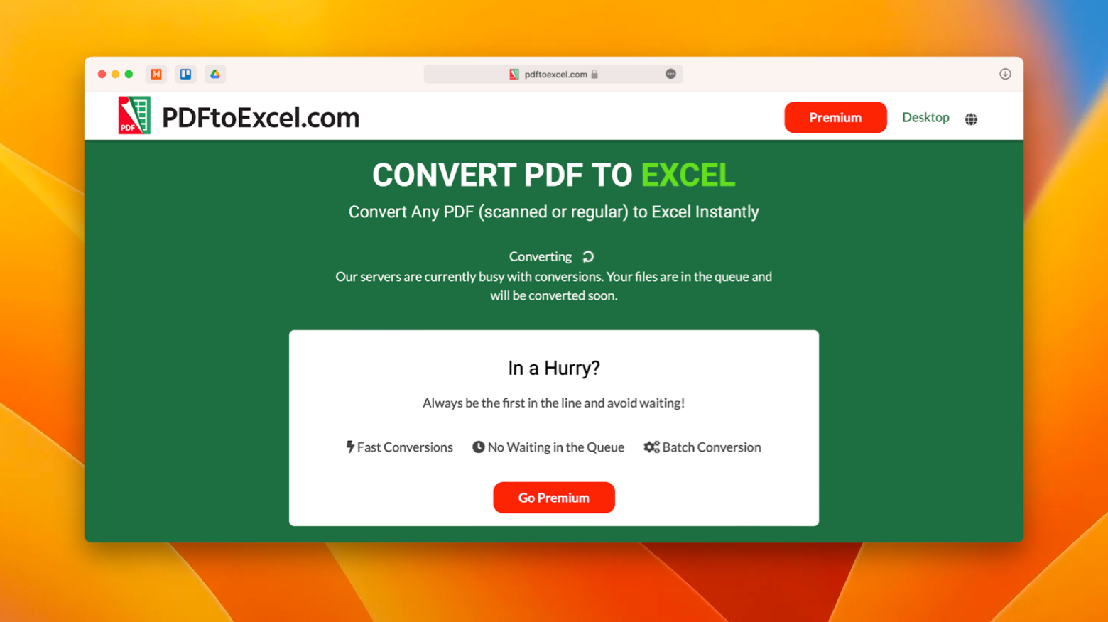 pdftoexcel online tool