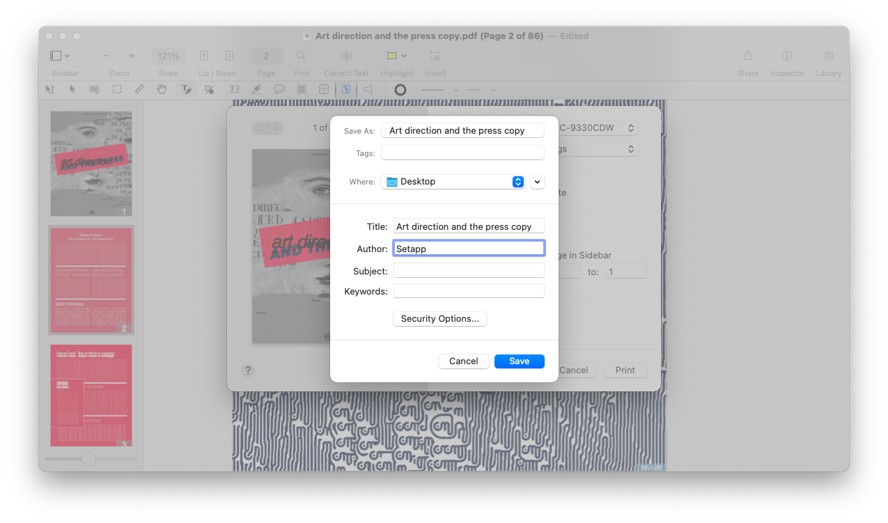 How to remove password from PDF on Mac