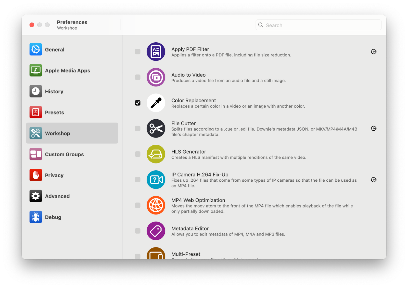 permute convert and adjust video