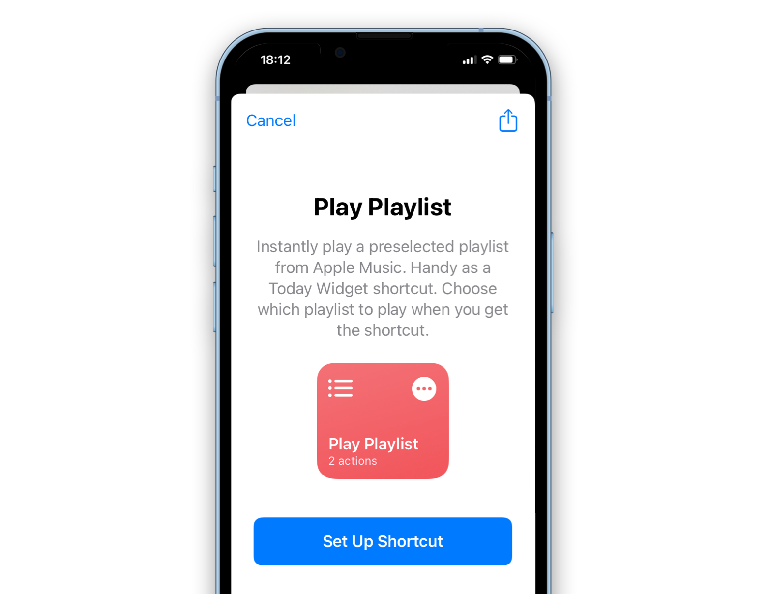 apple music shortcut iPhone