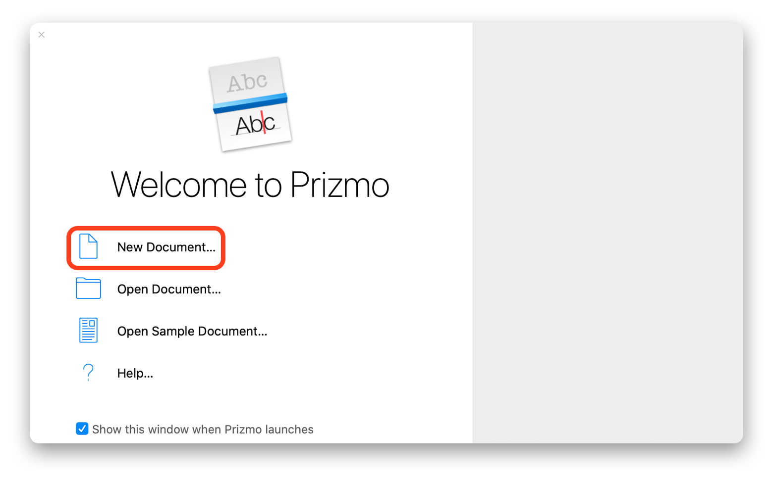 Prizmo convert JPG