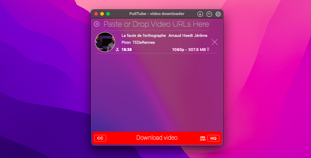 PullTube video downloader