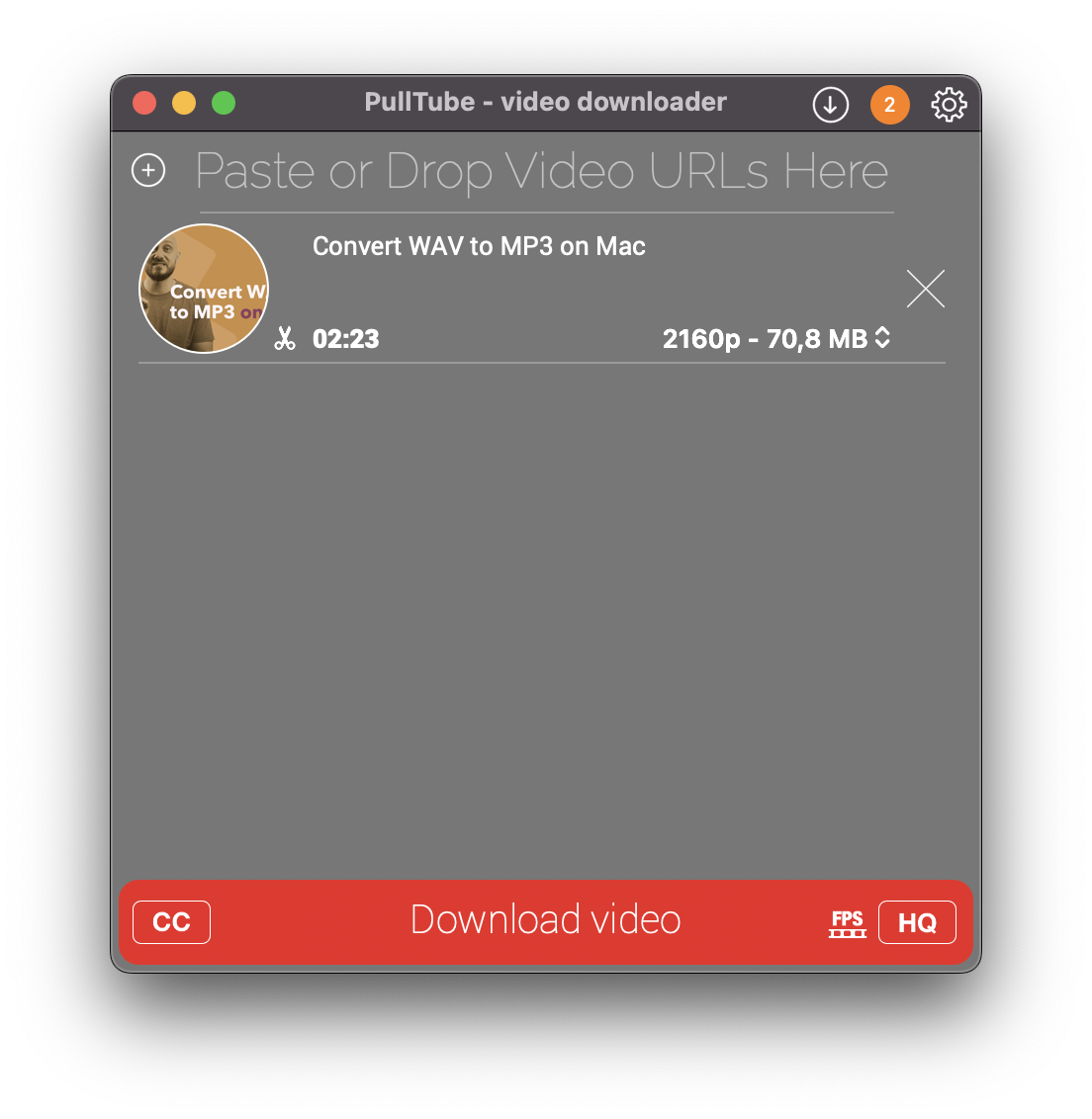 PullTube video downloader