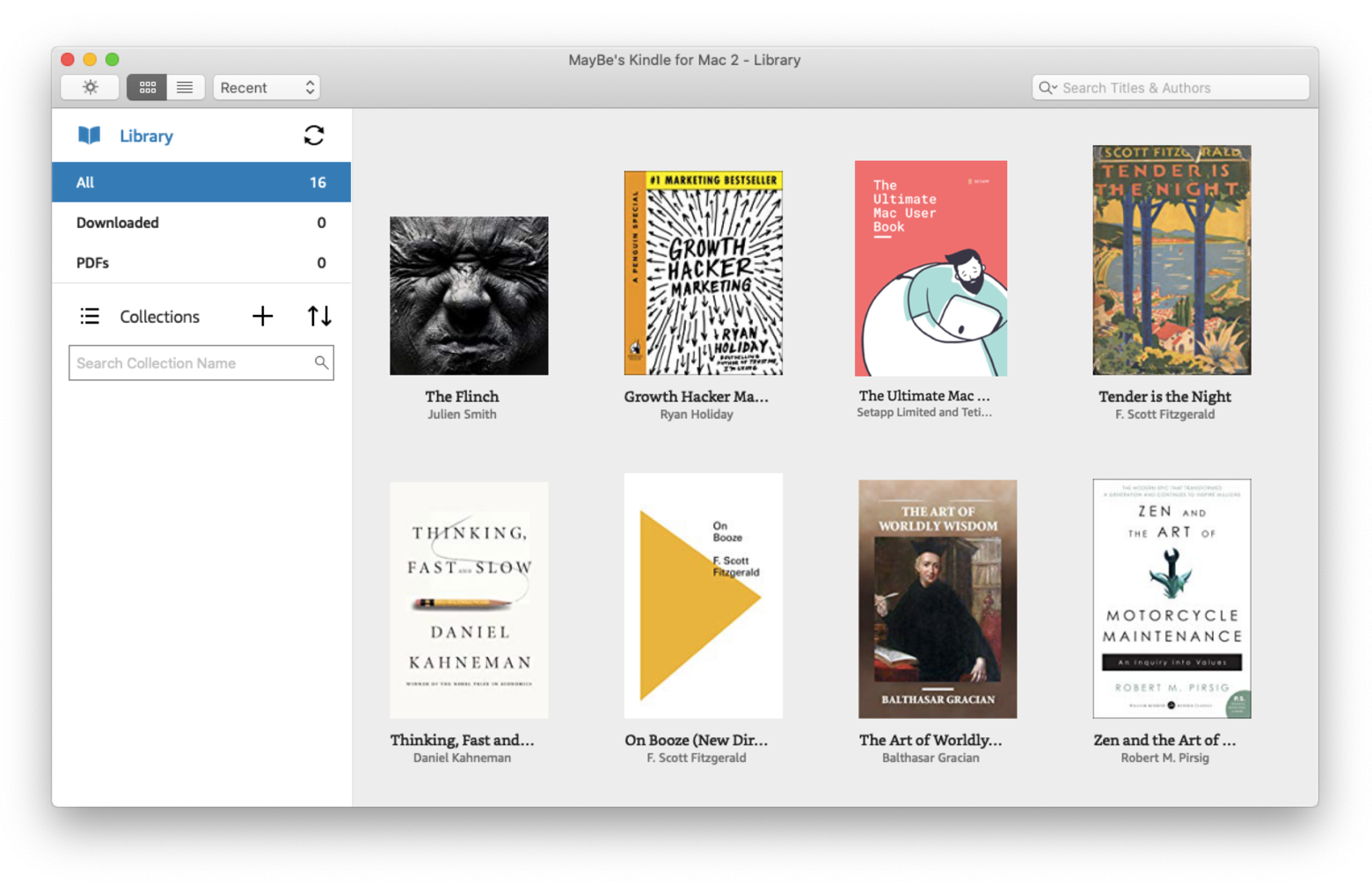 log out from kindle for mac