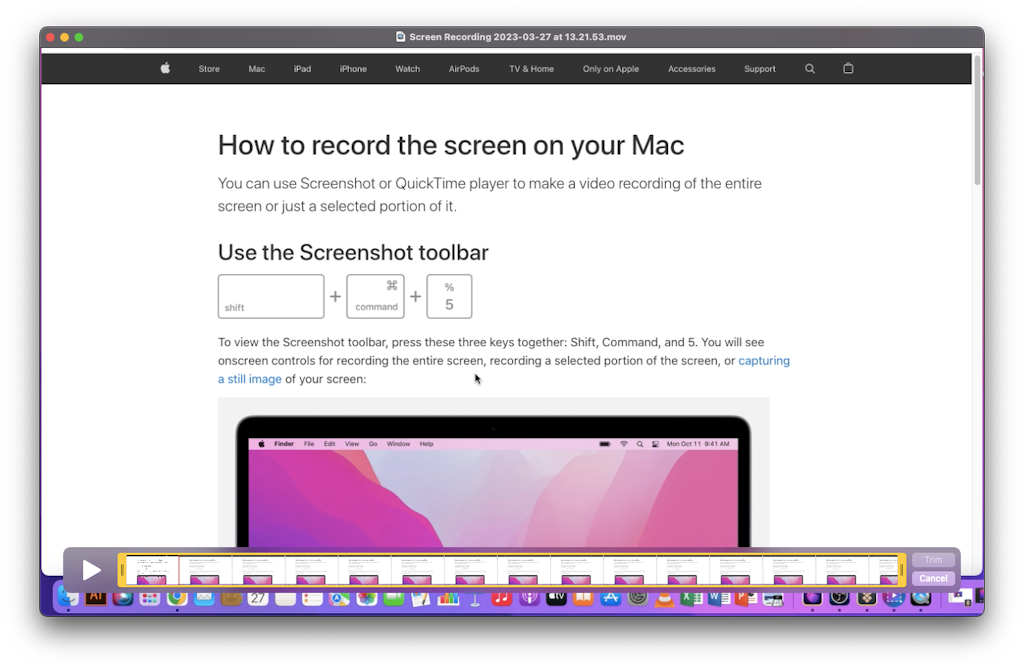 How to screen record on Mac Easy and quick