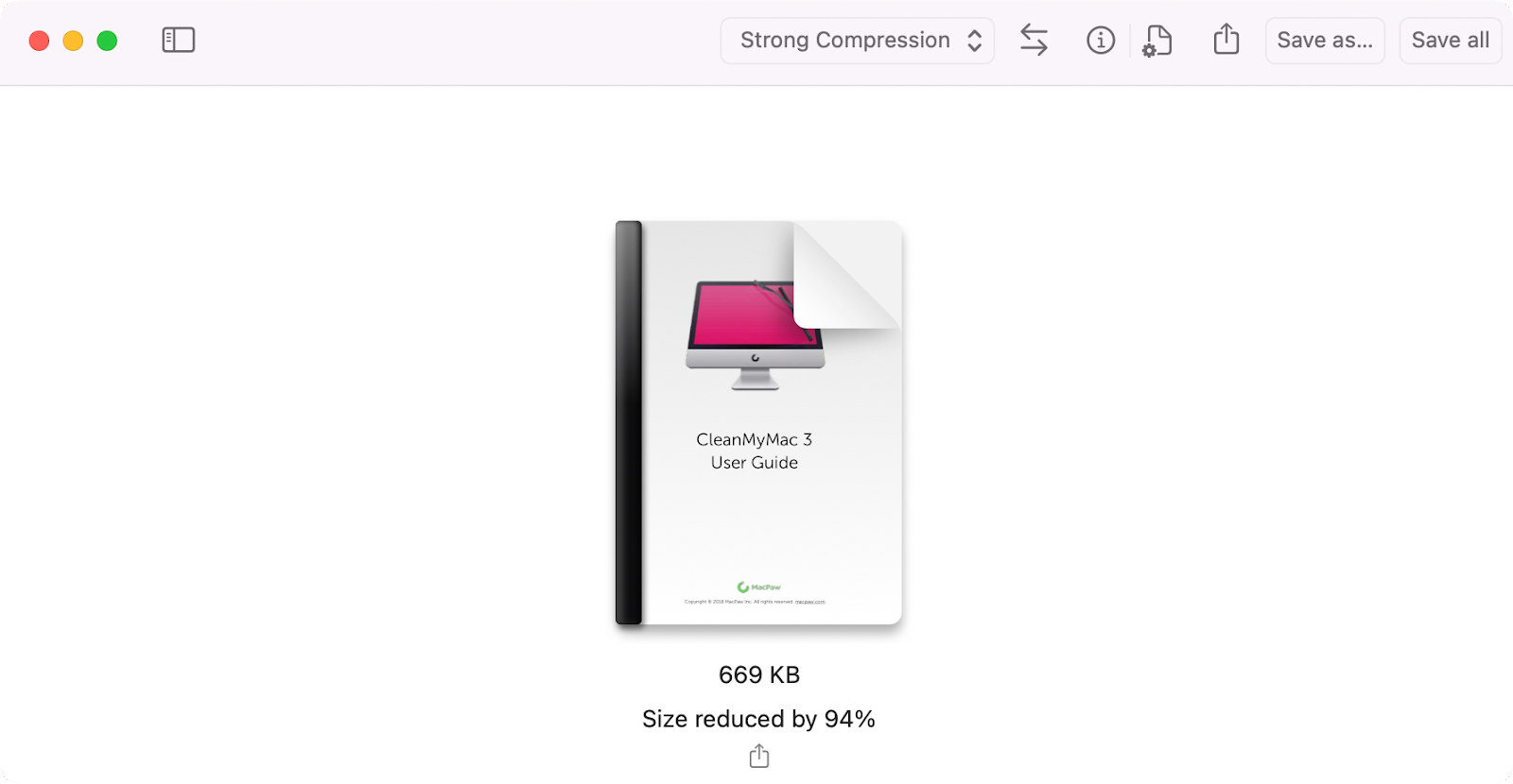 PDFのサイズを縮小