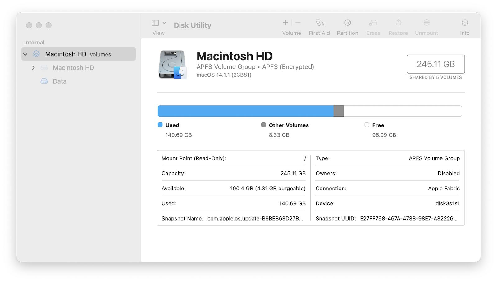 reformat external hard drive Mac using Disk Utility