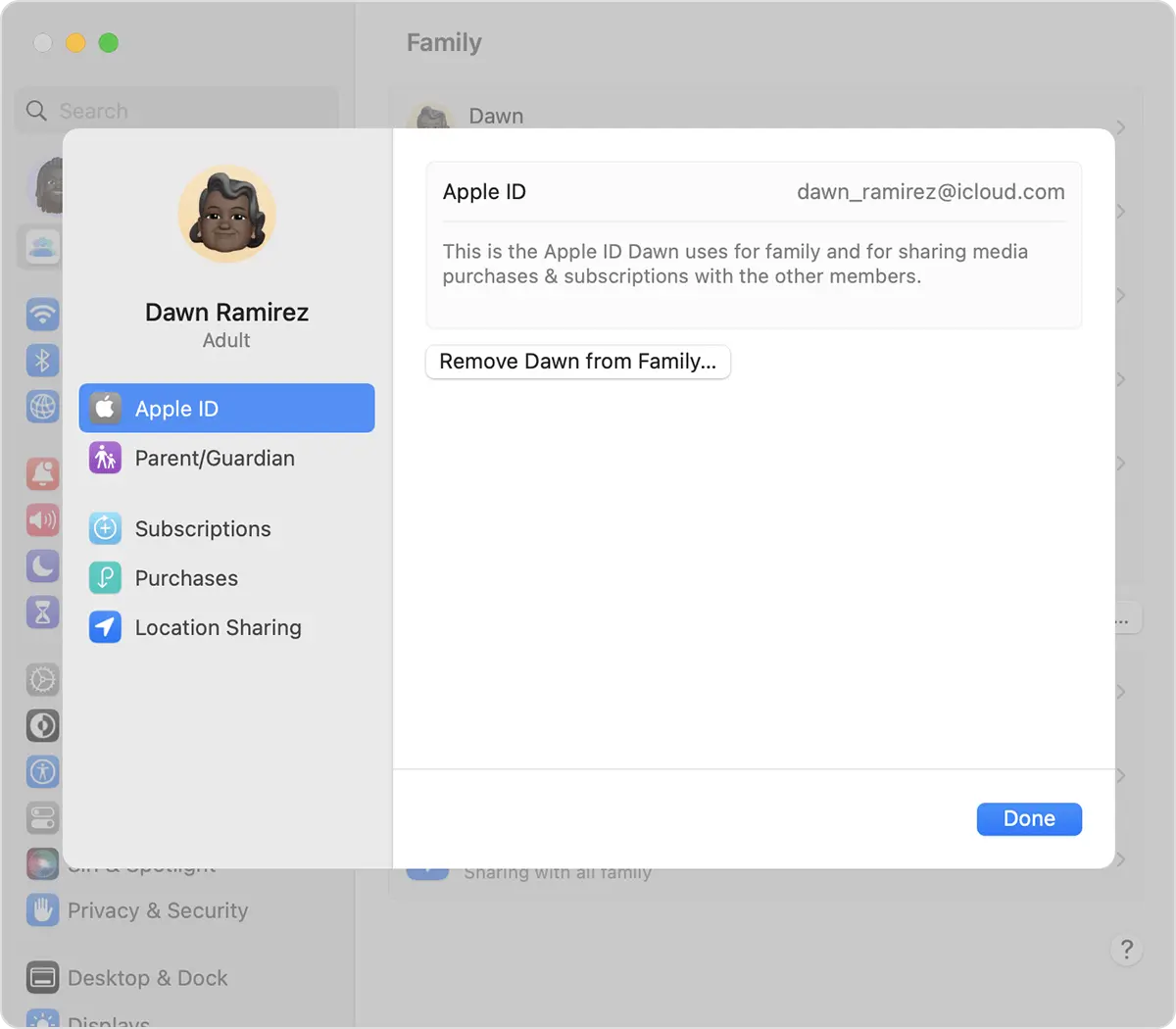 Remove from Family | Apple.com