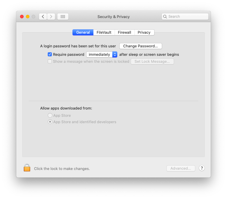 how to change mac password remotely